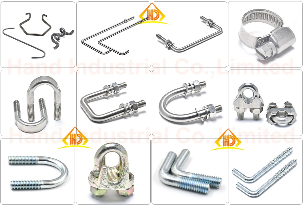 DIN3570 Stainless Steel Pipe Clamp U Bolt