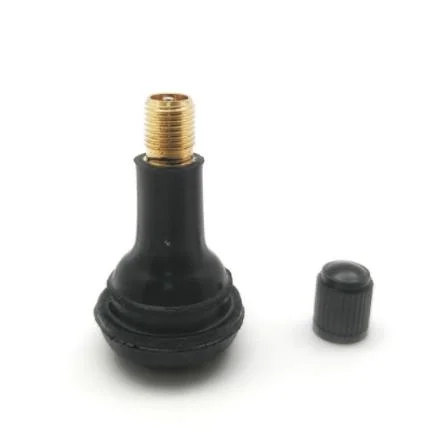 Accessori per veicoli di alta qualità Stelo in gomma EPDM in ottone da inserire nella valvola del pneumatico per auto Tr413 Tr414